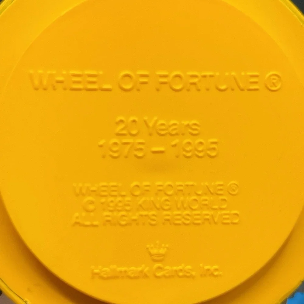 Hallmark‎ Keepsake Ornament Anniversary Edition Wheel Of Fortune 11-8-20